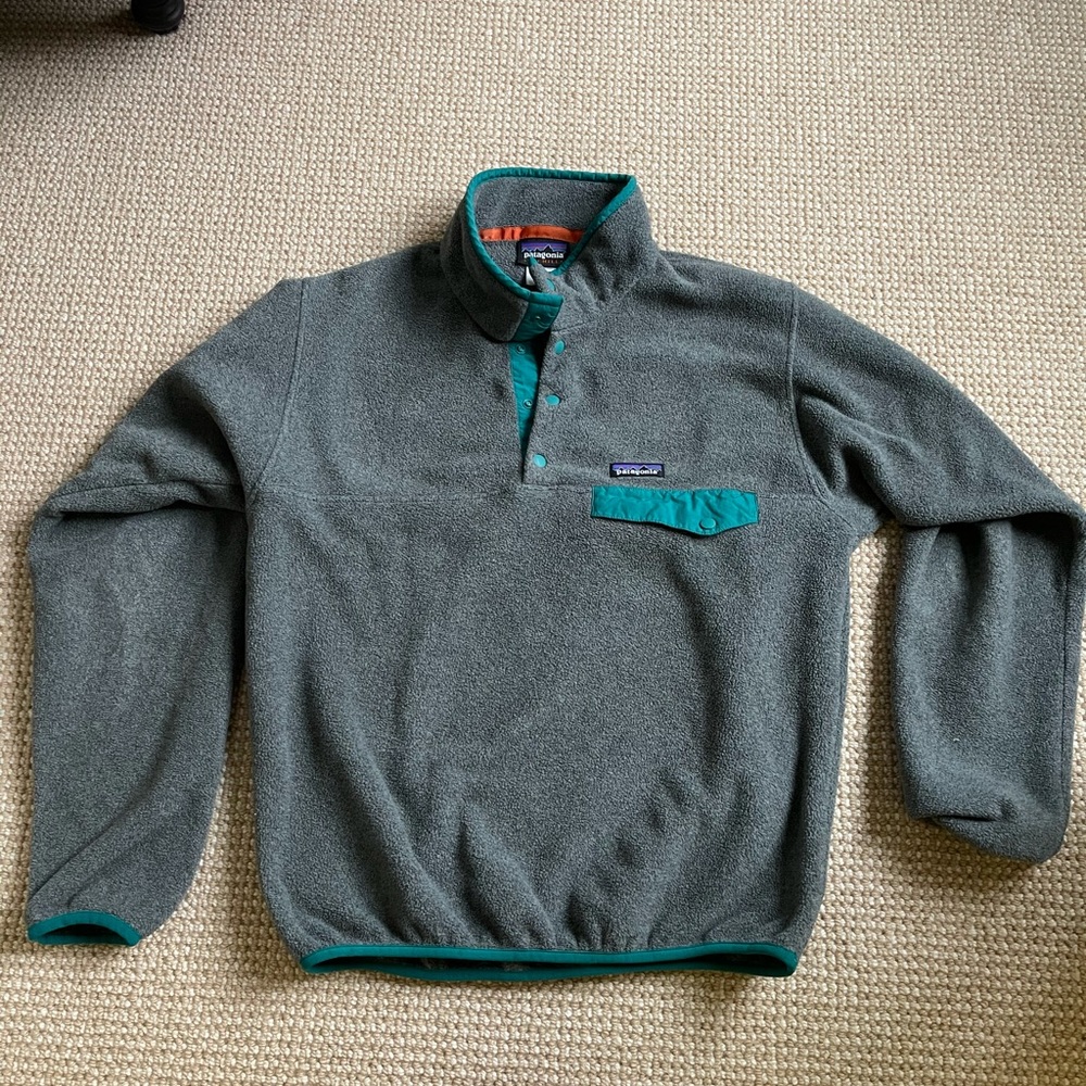 Patagonia synchilla pullover! Men’s sm/women’s md